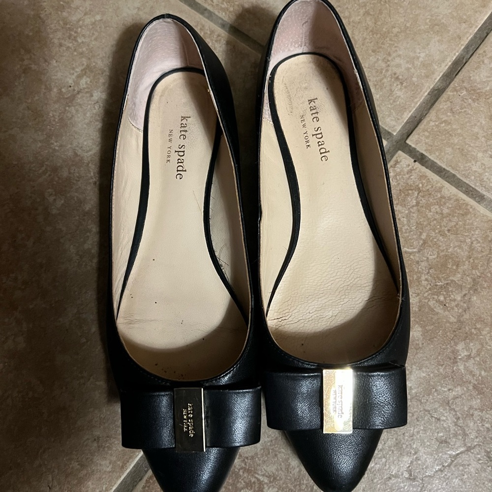 Soft leather Kate Spade dress flats